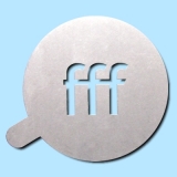 Schablone mit Logo