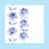 Fliese Blaue Rosen A